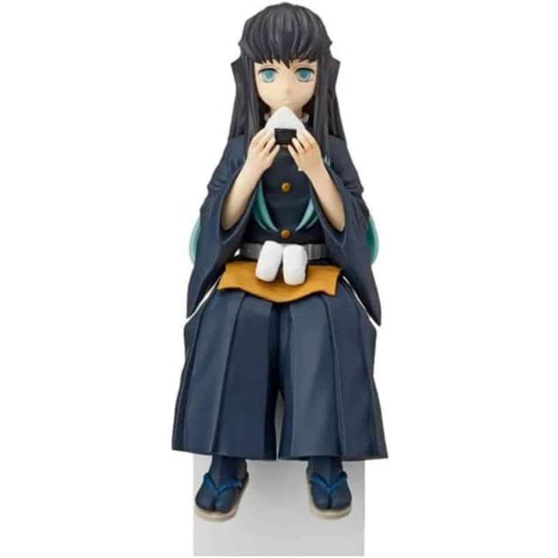 REOZIGN Figura Kamado Tanjiro, Dibujo Animado Kimetsu No Yaiba, Modelo en PVC, Decoración de Escritorio, Artículos de Colección, Regalos (Tokitou Muichirou)