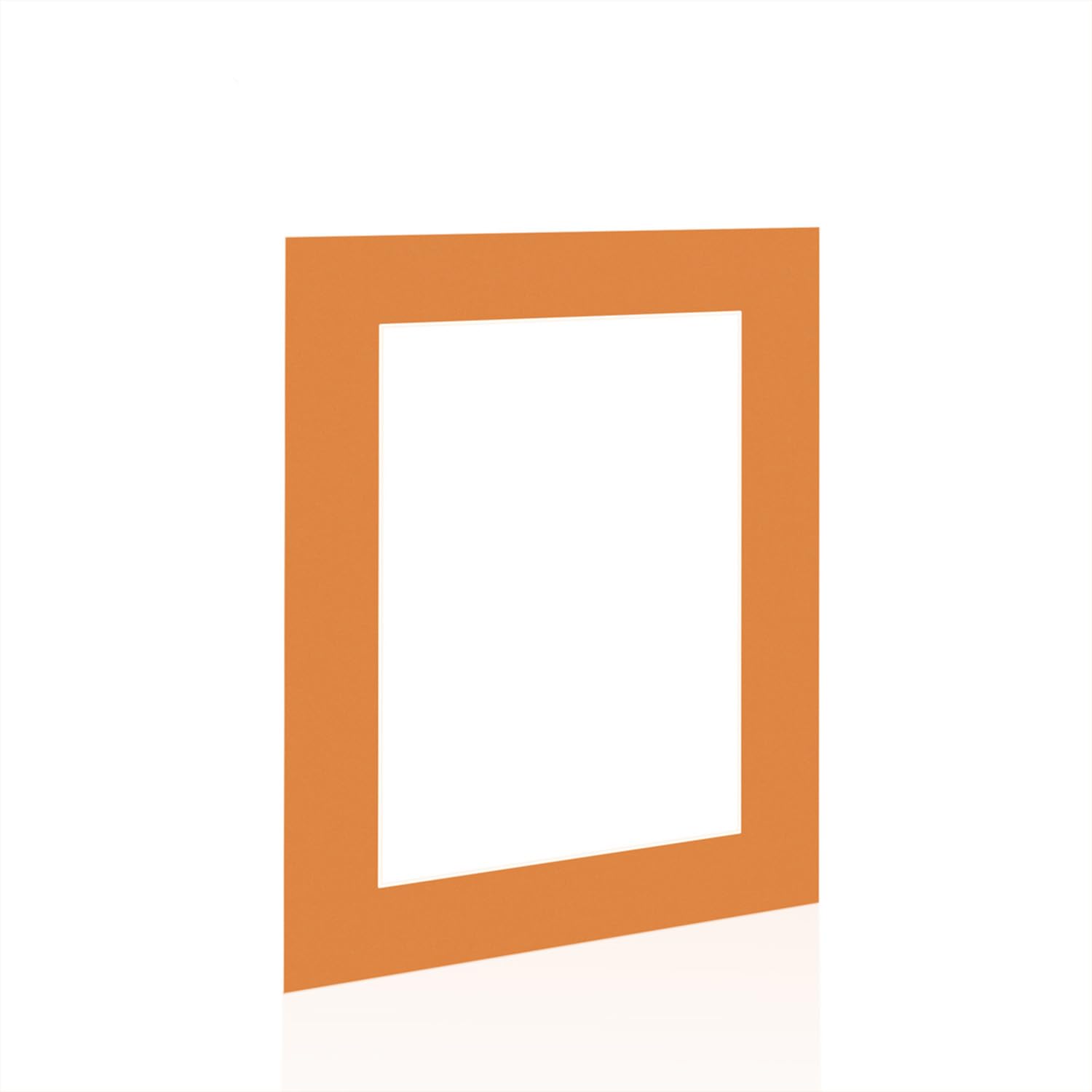 Procut Global 24x18" Burnt Orange Picture Mount - Fits 18x12" Aperture — image 1