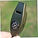 Emergency Survival Whistle 4 in 1 Whistles with Compass Thermometer Magnifier for Hiking Camping Army Green,Camping Essentials
