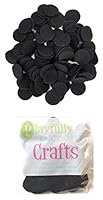 Algopix Similar Product 13 - Playfully Ever After Black Craft Felt