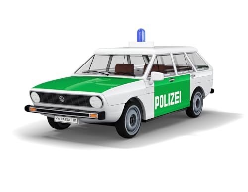 Volkswagen Passat B1 Variant Polizei, 130 mm x 55 mm x 55 mm, Blau