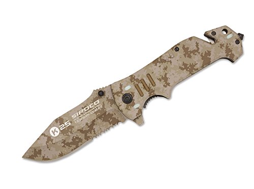 Rui 25 Siroco Folding Knife Tan, Klingenlänge: 9 cm, 01RU037 Taschenmesser, braun, One Size