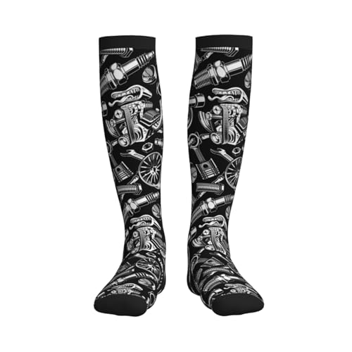 Compression Socks For Women & Men Circulation 15-20 Mmhg Knee High Best Support For Travel Running Athletic3