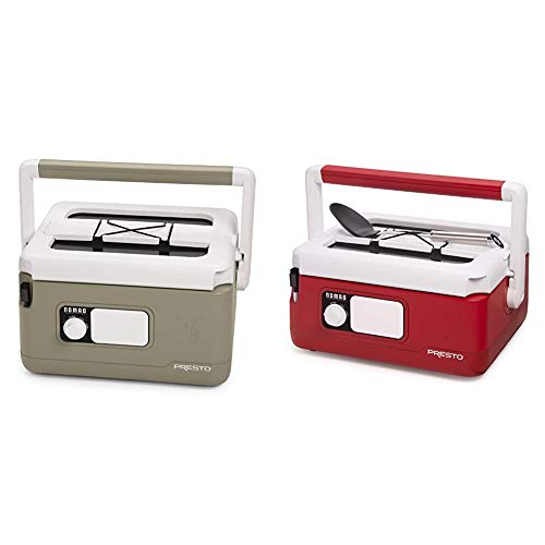 Presto 06012 Nomad 8-quart Traveling Slow Cooker, Tan & 