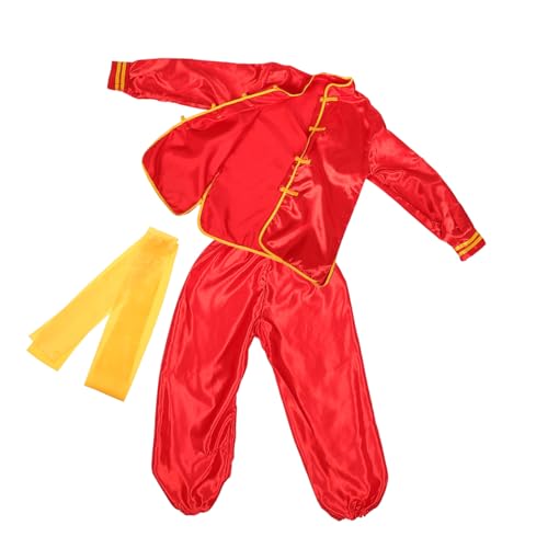 El Mejor Listado de Ropa de Artes marciales para Niña disponible en línea. 48 Genérico 1 Juego Conjunto de Ropa Infantil para Artes Marciales Traje de Tai Chi y Kung Fu para Uniforme de Entrenamiento de Manga Larga