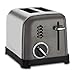 Cuisinart CPT-160BKS 2-Slice Metal Classic Toaster, Stainless Steel/Black