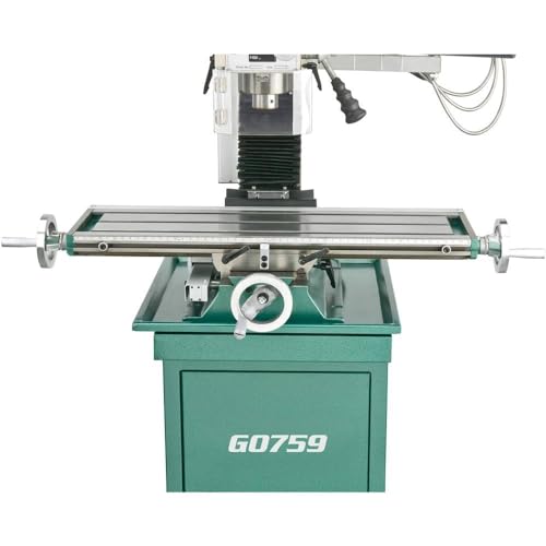 Grizzly Industrial G0759-7" x 27" 1 HP Mill/Drill w/Stand & DRO