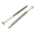SNUG Fasteners (SNG219) 100 Qty #10 x 4 Stainless Steel Fence & Deck Screws - Square Drive Type 17