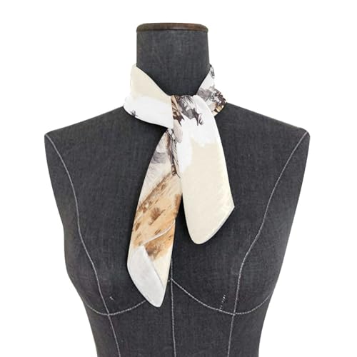 Square Scarf Western Cowboys Silk Feeling Bandanas Head Scarfs Hair Wraping Neckerchief for Women 23.6 Inch3