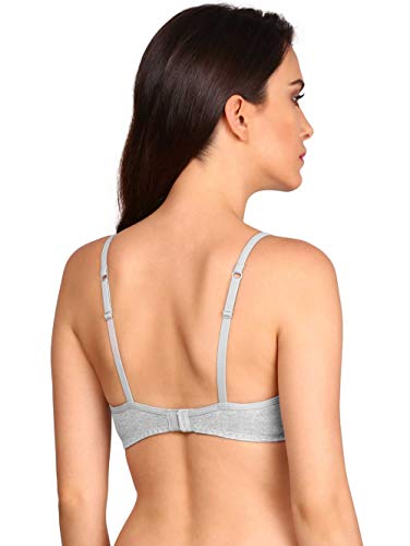 Image of Jockey SS12 Women's Wirefree Non Padded Super Combed Cotton Elastane Stretch Full Coverage Beginners Bra with Adjustable Straps (Pack of 2)