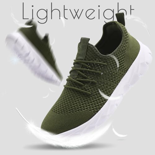 Image of ZGPWZWL Mens Running Shoes Fashion Sneakers Tennis Walking Casual Athletic Lightweight Breathable Workout Gym Comfortable Shoes