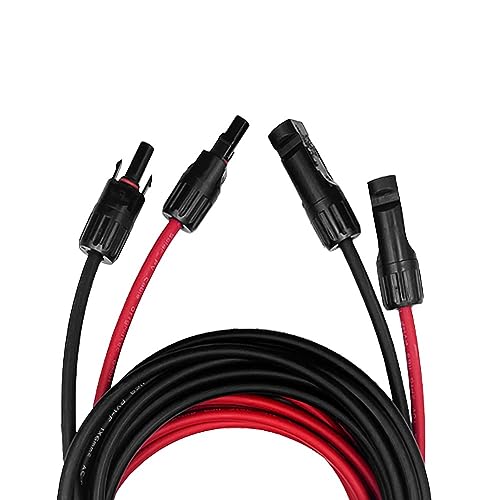 Câble PV 6 mm² Offgridtec 8 m bicolore pour installer vos panneaux de camping-car