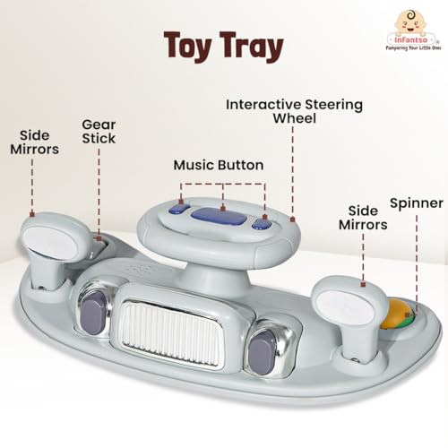 Buy Infantso Vibe & Drive 4-in-1 360° Premium 06 Walker Pearl Grey - Image 3