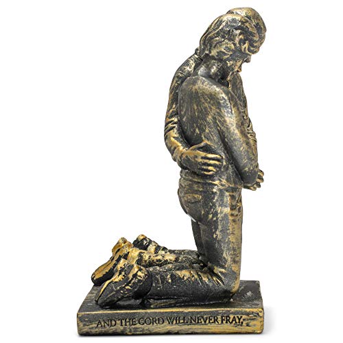 Husband and Wife Praying Figurine
