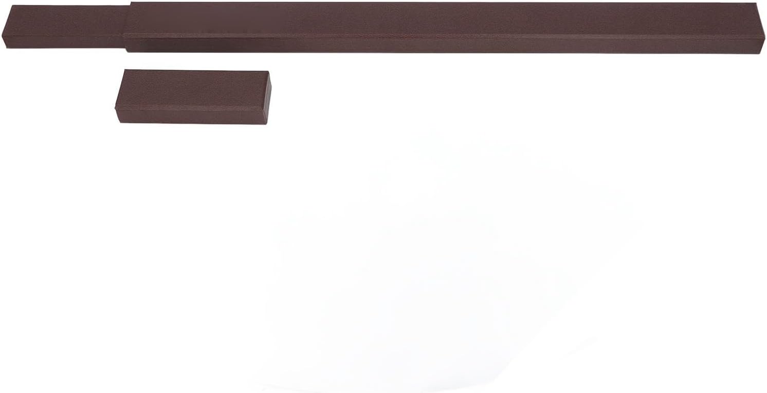 Hard Shell Bow Case,Violin Viola Cello Bow Box Pull Out Violin Viola Cello Bow Protective Box (Coffee)