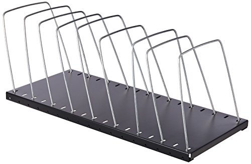 MMF Industries Adjustable Steel Wire Rack, Black (2649012BK)