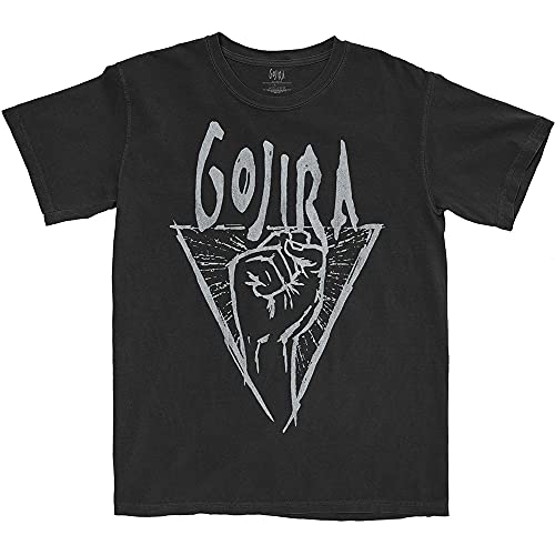 Gojira Power Glove Official Tee T-Shirt Mens Unisex (Small) Black