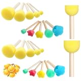 ADLABLD Schwammstupf Pinsel Set