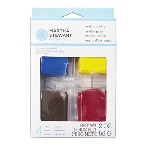 Martha Stewart Crafts Crafter's Clay, Basic Color Set