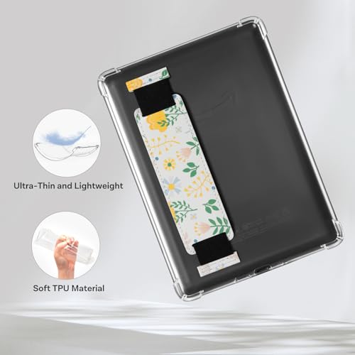 Image of CoBak 6.8 inch Clear Case, not for iPad(A0723) | Lightweight, Scratch-Proof Silicone Back Cover with Hand Strap