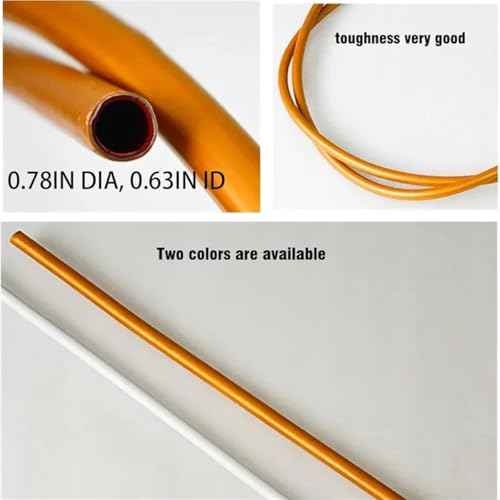 Tube de modélisation en plastique aluminium durable pour structure de mariage - 5