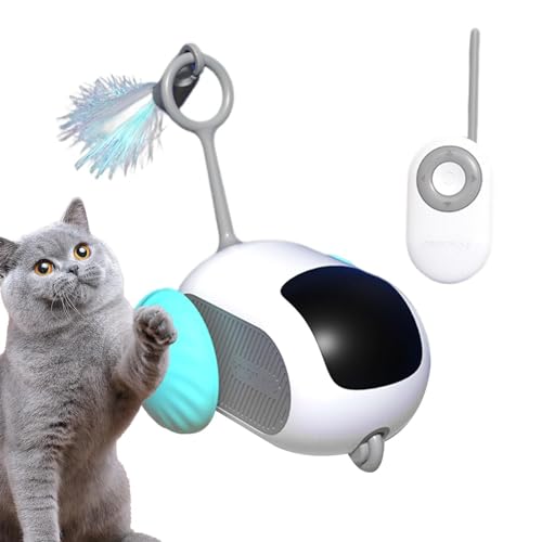 Brinquedo interativo para gatos | Brinquedo para gato com controle remoto e movimento automático - B