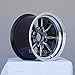 ROTA RKR WHEELS 15X9 PCD:4X100 OFFSET: 0 HB:67.1 HYPERBLACK WITH POLISH LIP