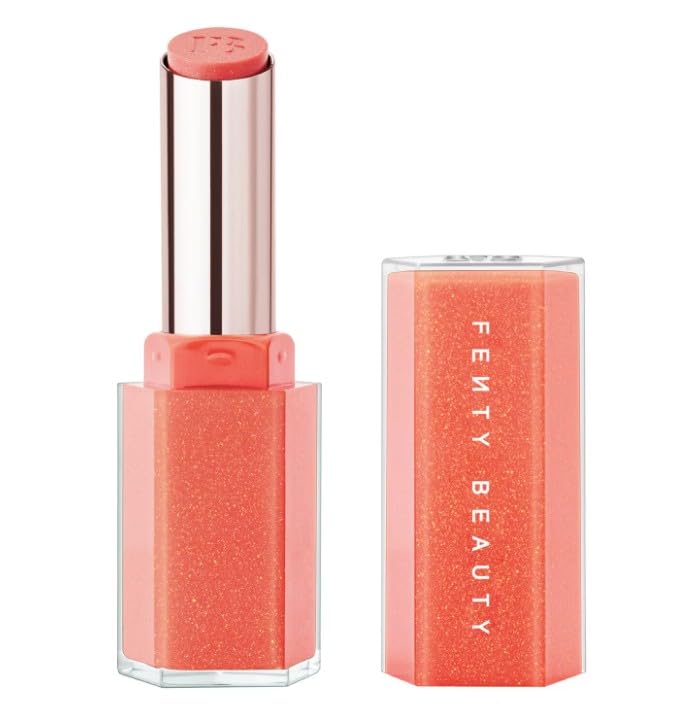 Fenty Beauty ORIGINAL by Rihanna | Gloss Bomb Stix | Barra de labios Gloss en Stick con PURPURINA | 3.6 gramos 0.12 onzas | by BELLA | (06 C U IN MAUI, 3.6 g (Paquete de 1))