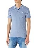 Blend Herren 20708180 Polohemd, 183928/Dutch Blue, L