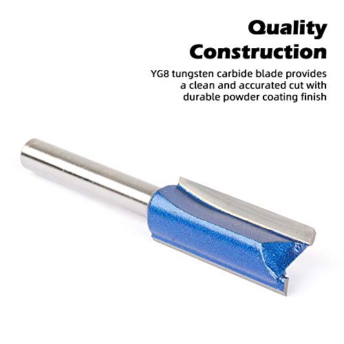 Kowood KW002 Plus Double Flute Straight Router Bit Set thumb #3
