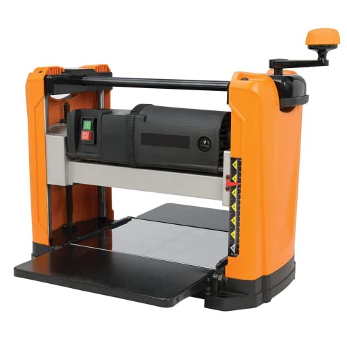 Daptez ® Professional Planer Thicknesser 317mm Woodworking Workshop Professional Tool Large Infeed and Outfeed Tables Provides Support for Longer Workpieces 7 Daptez ® Professional Planer Thicknesser 317mm Woodworking Workshop Professional Tool Large Infeed and Outfeed Tables Provides Support for Longer Workpieces - Image 7