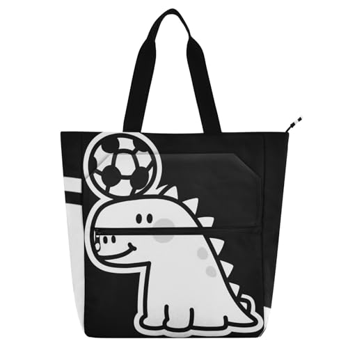 Bolsas de mano de dinosaurio para ir a la playa, la universidad o tus compras diarias
