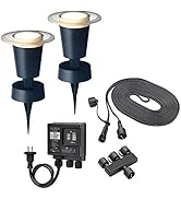 タカショー(Takasho) ひかりノベーション 地のひかり セット 奥行13×高さ13×幅26cm LGL-LH03P