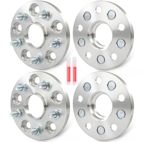 ECCPP 4PCS 5x120 to 5x114.3 15mm Conversion Wheel Adapters 5 lug Fit for 2017-2021 for Honda for Civic|2013-2022 for Honda for Odyssey|2019-2022 for Honda for Passport