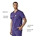 Carhartt Force Essentials Men's Modern Fit V-Neck Scrub Top - Grape, S