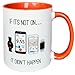 Price comparison product image Gifts for Runners, Cyclists and Fitness Lovers - Perfect Presents for Men Who Love Running and Cycling - Running Gifts - Cycling Gifts - 330ml Ceramic Mug