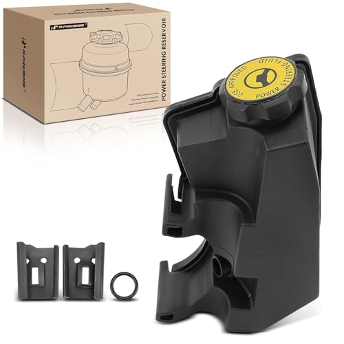 A-Premium Power Steering Reservoir/Tank with Cap Compatible with Jeep Grand Cherokee 1993-2004, Wrangler 1991-2006, Cherokee 1991-2001, TJ 1997-2006, Comanche 1991-1992, L6 4.0L by A-Premium - Used condition - US$23.39