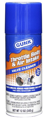 Gunk M4712-12PK Throttle Body and Air Intake Cleaner - 12 oz., (Case of 12)