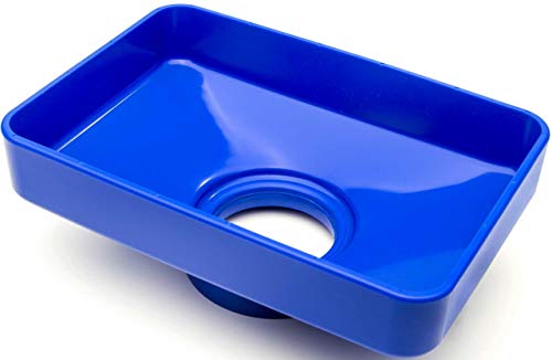 Sagan Life AquaFunnel BPA Free Funnel Makes AquaBrick Food Storage and Emergency Water Storage Stackable Containers Easy to Fill Dimensions: 9 L x 6.5 W x 3.25 H (Also Works w/WaterBrick Systems)