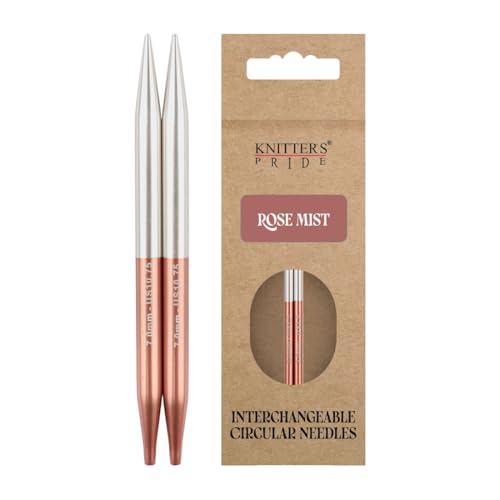 Image of Knitter's Pride Rosemist Normal Interchangeable Circular Needles 5 inch inch (13cm) - US Size 10.75 (7mm)