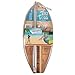 Tiki Toss Ring Toss Game for Adults - Hawaiian Edition - Deluxe, Outdoor or Indoor, Hook and Ring Games with 5 Foot Telescoping Pole and String