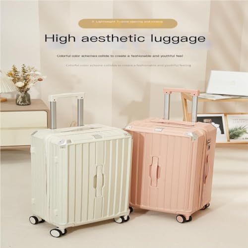 Suitcase Suitcase Password Box Suitcase Men's And Women's Ins Trend Trolley Case Men's Universal Wheel Zipper Case Suitcase Tags(Black,28)3