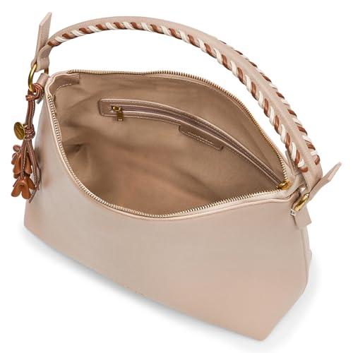 Image of Miraggio Summer Scoop Hobo Handbag For Women With Adjustable & Detachable Strap | Top Handle Hobo Bag For Daily Use