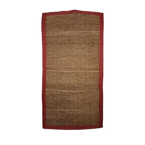 Image of Vetiver Curtains for Home Cooling - Natural Window Blinds for Summer - Handwoven Khas Khas Curtains - Eco-Friendly Khas Ki Jad (1)