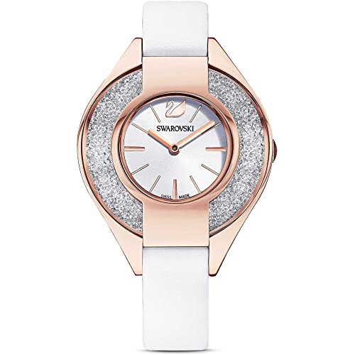 Reloj Swarovski Crystalline Sporty 5547635 blanco PVD tono oro rosa