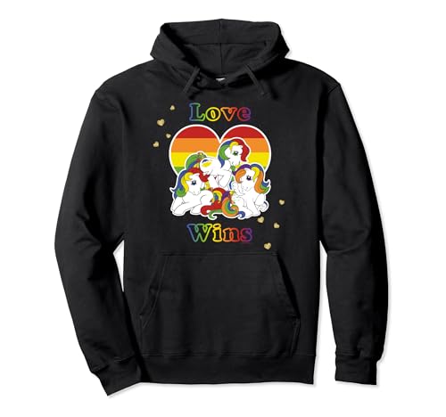 Sweat à capuche My Little Pony Rainbow Heart pour un look casual coloré