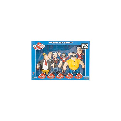 Popeye Retro Bendable Figures Set