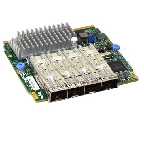 Supermicro AOC-MTG-I4SM-O Add-on Card AOC-MTG-I4SM - Adaptador de red - 10 Gigabit SFP+ x 4 miniatura 1