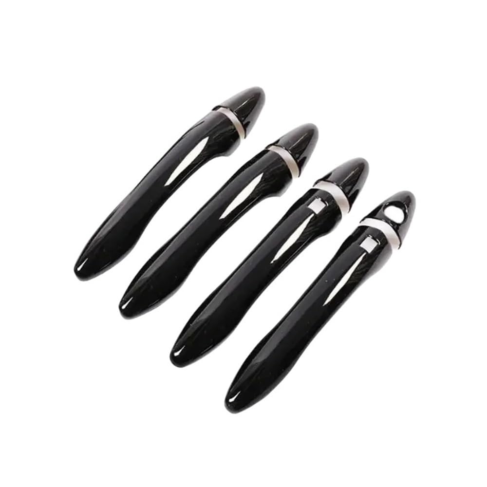 YMYYQW Car Outer Door Handle for Optima K5 2011-2015 Car Carbon Fiber Style Exterior Door Handle Cover Trim Sticker Decor Auto Accessories