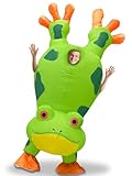 Camlinbo Inflatable Adults Halloween Costume Funny Frog Handstand Blow Up Costume for Halloween Funny Theme Cosplay Party